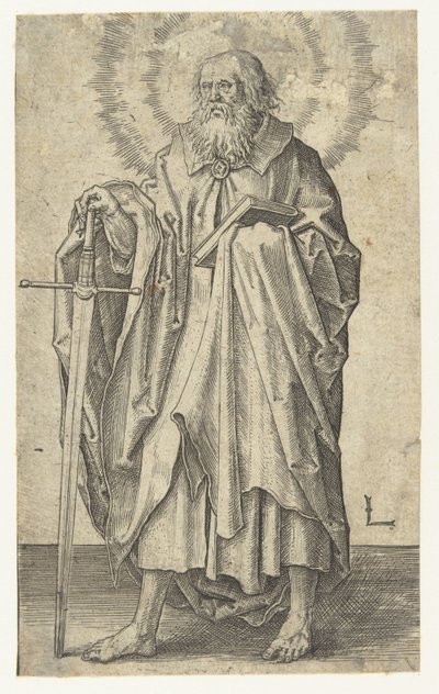 Havari Pavlus İsa ve Havariler (dizi başlığı) by Lucas van Leyden