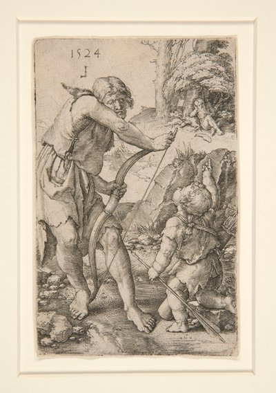 Lemek ve Kabil by Lucas van Leyden