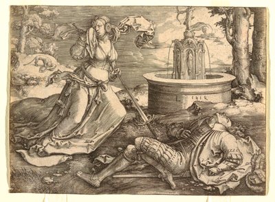 Pyramus ve Thisbe by Lucas van Leyden
