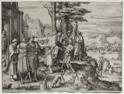 Prodigal Oğlunun Dönüşü by Lucas van Leyden