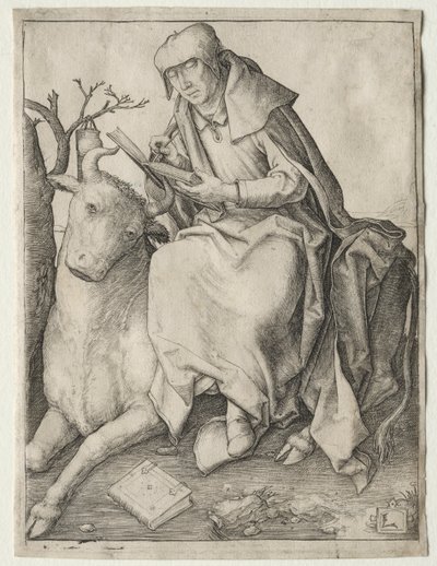 Aziz Luka, c. 1508. by Lucas van Leyden