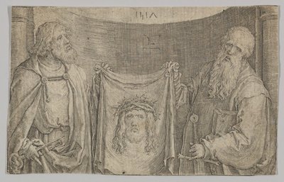 St. Peter ve Paul Vernicle ile, 1517. by Lucas van Leyden