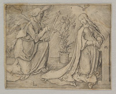 Müjde, ca. 1516. by Lucas van Leyden