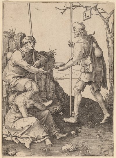 Dilenciler by Lucas van Leyden