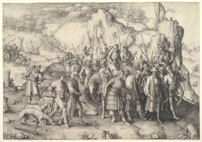 Aziz Paul Dönüşümü, 1509. by Lucas van Leyden
