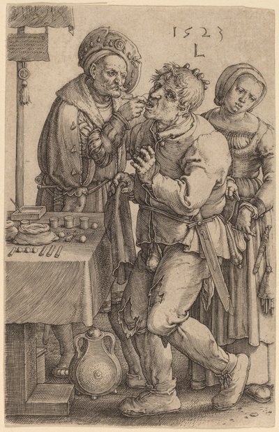Dişçi by Lucas van Leyden