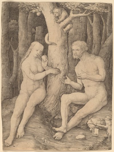 İnsanın Düşüşü by Lucas van Leyden
