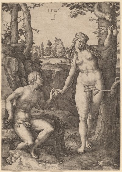 İnsanın Düşüşü by Lucas van Leyden