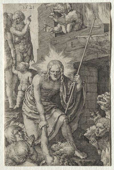 Tutku: Arafta İniş, 1521. by Lucas van Leyden