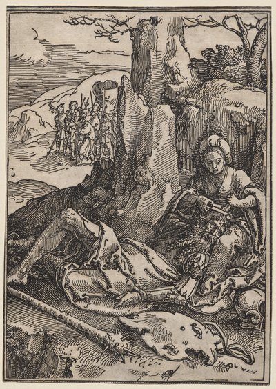 Kadınların Gücü: Samson ve Delilah by Lucas van Leyden