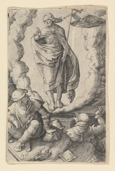 Diriliş, 1521. by Lucas van Leyden