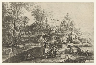 Laeken Çiftliği by Lucas van Uden