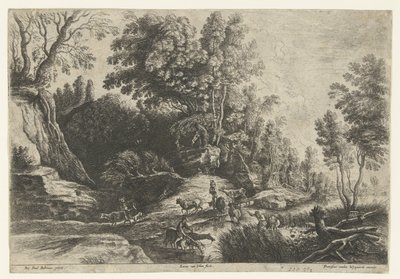 Bir sulama deliğinde atlar ve inekler bahis by Lucas van Uden