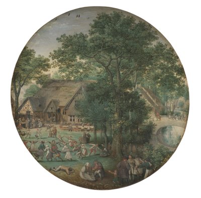 Köylü Düğünü. Açık Havada Düğün Dansı by Lucas van Valckenborch