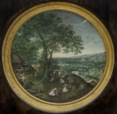 Neşeli Köylüler (Kermis) by Lucas van Valckenborch