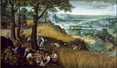 Yaz Manzarası(tuval üzerine yağlı boya by Lucas van Valckenborch
