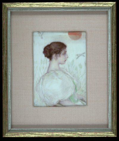 Genç Kız Başkanı, ca. 1900. by Lucia Fairchild Fuller
