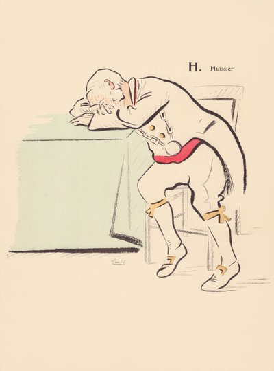 H. Mübaşir by Lucien L. (active 1904) Henreaux