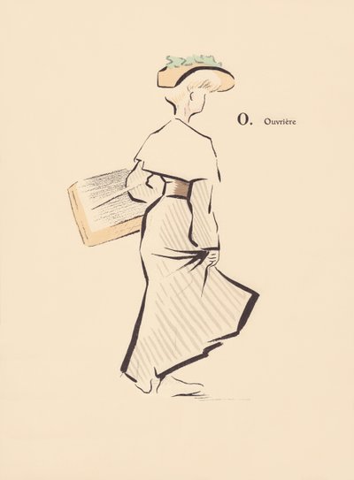 O. İşçi by Lucien L. (active 1904) Henreaux