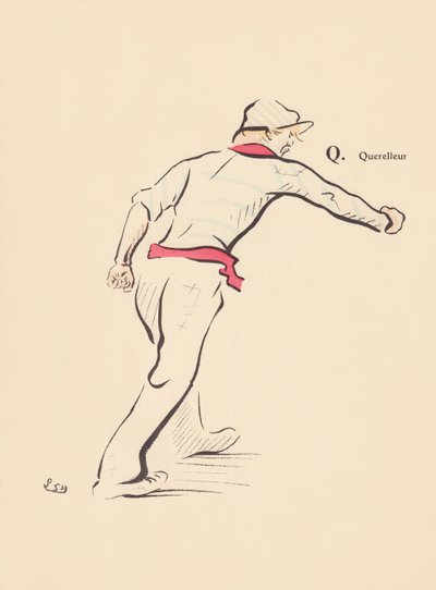 Q. Kavgacı by Lucien L. (active 1904) Henreaux