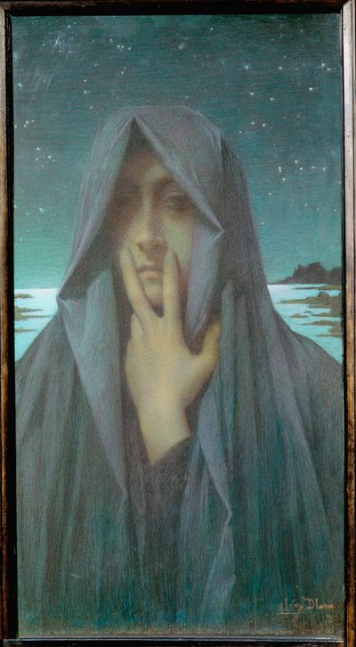 Sessizlik by Lucien Levy-Dhurmer