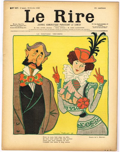 Renklerde Hiciv "Le Rire" Kapağı by Lucien Metivet
