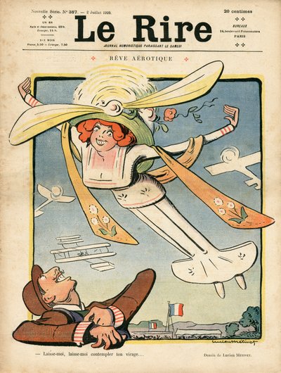 Renklerle "Le Rire" Hiciv Kapağı by Lucien Metivet
