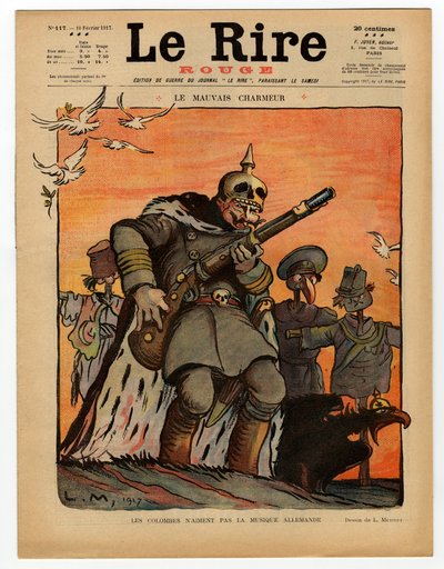 "Le Rire rouge" Kapağı, Renklerde Hiciv by Lucien Metivet