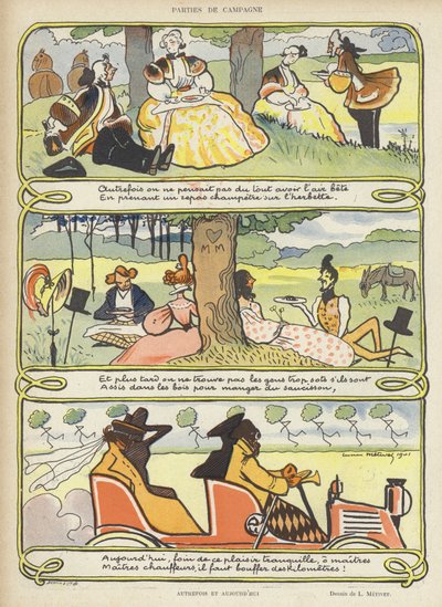 Le Rire için İllüstrasyon by Lucien Metivet