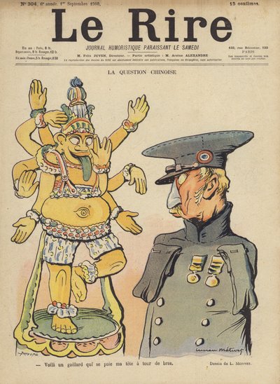 Le Rire için İllüstrasyon by Lucien Metivet