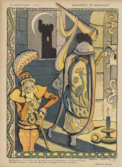 Le Rire için İllüstrasyon by Lucien Metivet