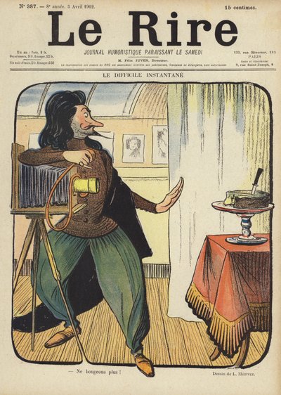 Le Rire için İllüstrasyon by Lucien Metivet