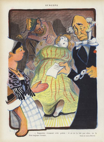 Le Rire için İllüstrasyon by Lucien Metivet