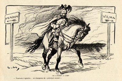 Le Rire rouge, Siyah Beyaz Hiciv by Lucien Metivet