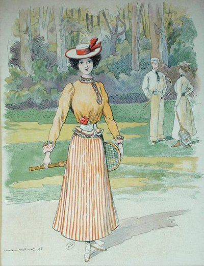 Tenis Kıyafeti by Lucien Metivet