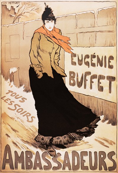 Fransız şarkıcı Eugenie Buffet