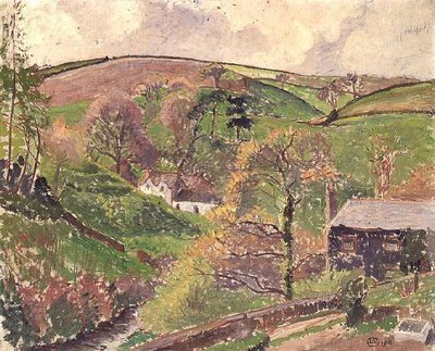 Blackpool Vadisi by Lucien Pissarro