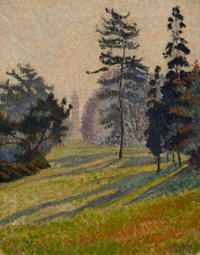 Pagoda, Kew by Lucien Pissarro