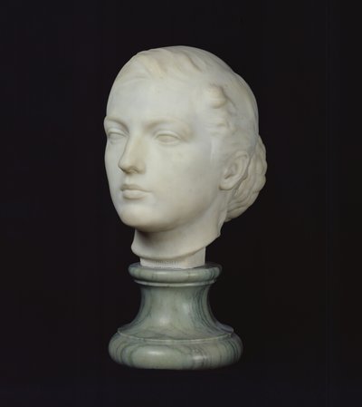 Jane Poupelet Başkanı (1878-1932) 1897 (mermer) by Lucien Schnegg