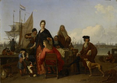Bakhuysen ve de Hooghe Aileleri, Amsterdam