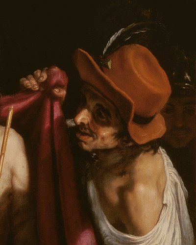 Ecce Homo'dan detay by Ludovico Cardi Cigoli
