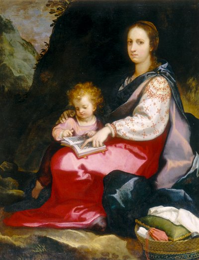 çocuklu bakire by Ludovico Cardi Cigoli