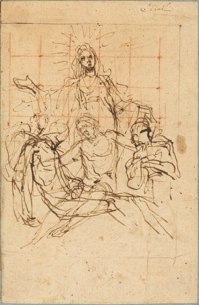 Pieta (rekto) by Ludovico Cardi called Cigoli