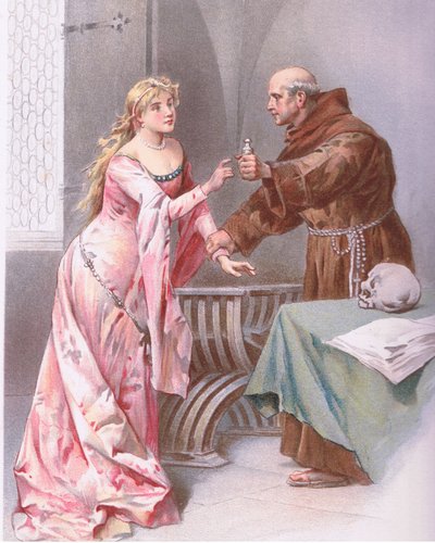 Friar Hold kızı, bir tür umut casusuyum., Romeo ve Juliet
