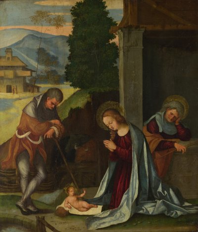 Doğuş, c. 1505 by Ludovico Mazzolino