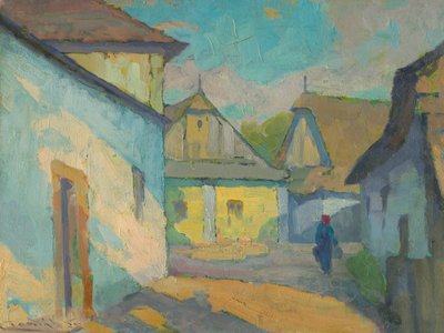 Doğu Slovak köyü by Ludovit Cordak