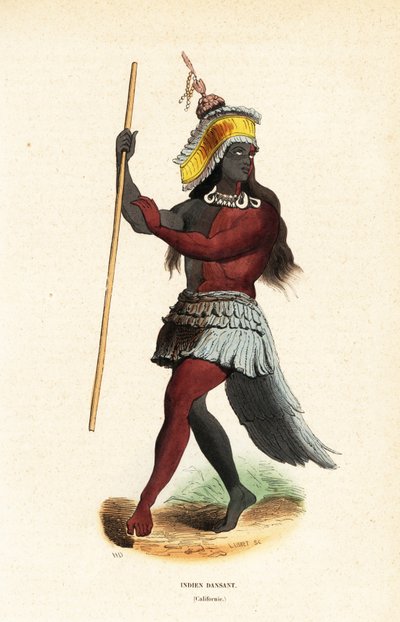 Ohlone veya Costanoan halkının adamı Mission San Francisco
