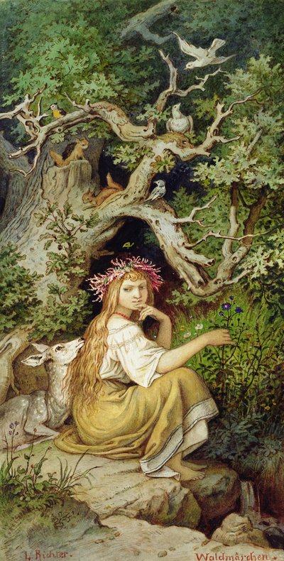 Orman Perisi 88: Waldmaerchen by Ludwig Adrian Richter