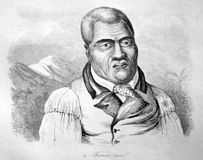 Kamehameha I, c1770-1819 by Ludwig Choris