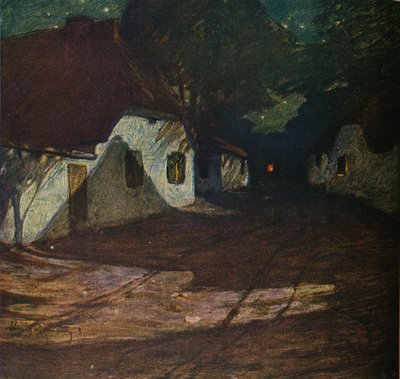 Ayışığında Bir Gece, c1900, 1905 by Ludwig Dettmann